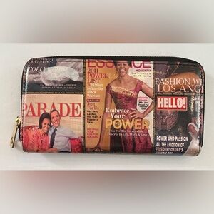 Michelle Obama glossy Womens wallet